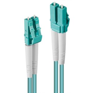 Lindy 46375 „InfiniBand“ arba pluoštinis optinis kabelis 15 m LC Turkis - Image 1