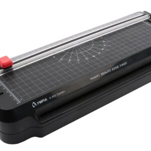 Olympia A 245 Combo Šalto / karšto laminavimo įrenginys 300 mm/min Juoda - Image 2