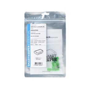 Smartkeeper HMD04P1GN jungčių blokatorius Prievadų blokatorius HDMI Žalia 10 vnt - Image 2