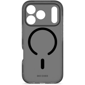 Decoded D26IPO17PBCT2FK mobiliojo telefono dėklas 16 cm (6.3") Juoda, Permatomas