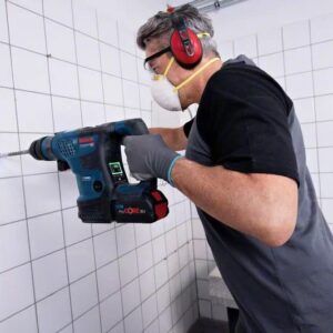 Bosch GBH 18V-34 CF Professional 500 RPM „SDS Plus“ 5,9 kg Juoda, Mėlyna - Image 3