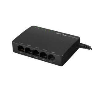 LANBERG SWITCH DSP2-1005-12V (5-PORT, 12V, 1GB/S) - Image 3