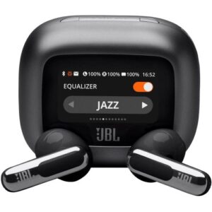 JBL Live Flex 3 TWS „Bluetooth“ belaidės įstatomos ausinės, juodos, EU