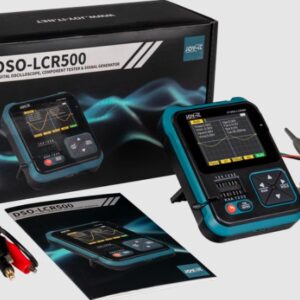 Nešiojamas mini osciloskopas, signalų generatorius, komponentų testeris DSO-LCR500 Joy-it - Image 1