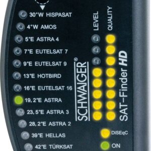 Schwaiger SF9003BT palydovų ieškiklis 950 - 2150 MHz Skaitmeninis 1 vnt - Image 1