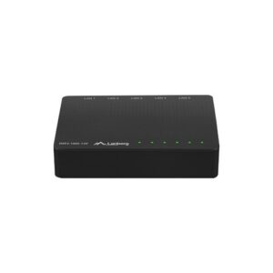 LANBERG SWITCH DSP2-1005-12V (5-PORT, 12V, 1GB/S)