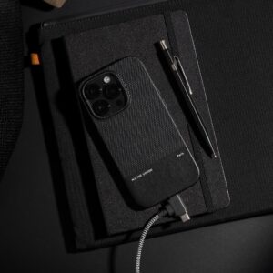 Native Union Belt Cable Duo USB kabelis 1,5 m USB C USB C/Lightning Juoda, Balta - Image 2