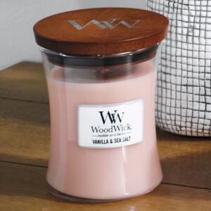 WoodWick 92191 vaško žvakė Kiti Jazminas, Jūros druska, Vanilė Rusvai gelsvas - Image 3