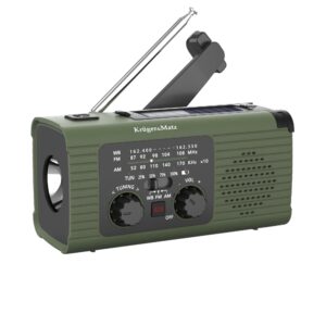 Nešiojamas avarinis multifunkcinis įkraunamas 5000mAh radijo imtuvas AM/FM/WB