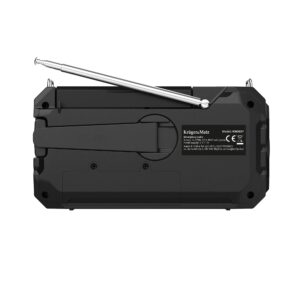 Nešiojamas avarinis multifunkcinis įkraunamas 10000mAh radijo imtuvas AM/FM/WB