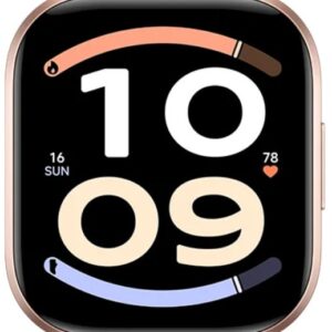 Xiaomi Redmi Watch 6 Active 4,7 cm (1.85") AMOLED 46 mm Skaitmeninis 390 x 450 pikseliai Lietimui jautrus ekranas Auksas GPS (palydovinis)