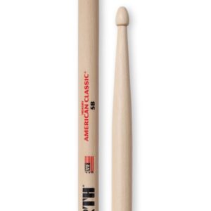 Vic Firth 5B American Classic Hickory - medinės perkusijos lazdelės - Image 2