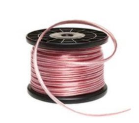 Laidas kolonėlėms 2x1.5mm² skaidrus, OFC varinis