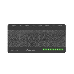 LANBERG SWITCH DSP1-1008  (8-PORT, 1GB/S) - Image 2