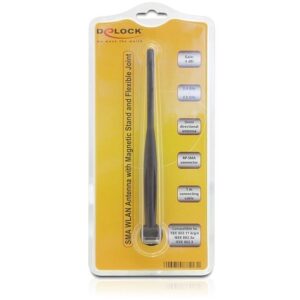 DeLOCK 88413 tinklo antena Daugiakryptė antena RP-SMA 4 dBi - Image 2