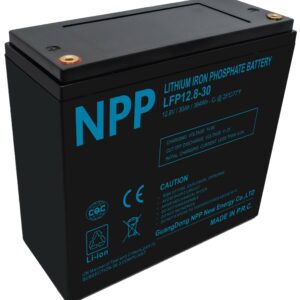 Akumuliatorius LiFePO4 12.8V 30Ah su T12 (M2) BT NPP - Image 1