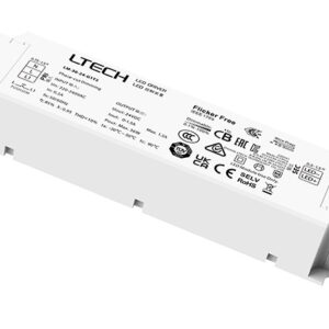 36W LED maitinimo šaltinis 24V, 1.5A, TRIAC, ELV, PUSH-DIM, PWM tipo išėjimas, LTECH