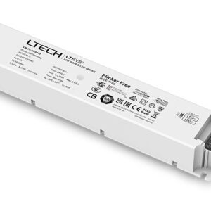 75W LED maitinimo šaltinis 24V, 3.125A, TRIAC, ELV, PUSH-DIM, PWM tipo išėjimas, LTECH
