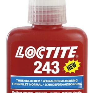 Vidutinio tvirtumo sriegių fiksavimo priemonė 243 50ml, LOCTITE