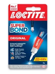 Klijai momentiniai Super Bond Original 4g, Loctite