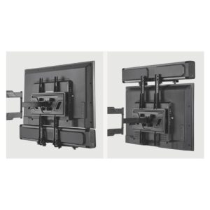 Garso juostos laikiklis televizoriui Maclean MC-914 Reguliuojamas gylis: 40 - 182 mm - Image 3