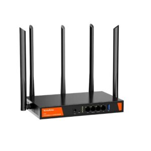 Tenda W30E AX3000 belaidis maršrutizatorius Gigabitinis eternetas Dviguba juosta (2,4 GHz / 5 GHz) Juoda - Image 2