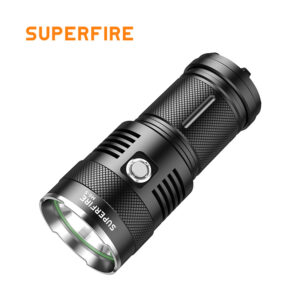 Žibintuvėlis M6-S, 3000lm, 36W, įkraunamas USB C, 4x 18650 10400mAh, IP44 - Image 1