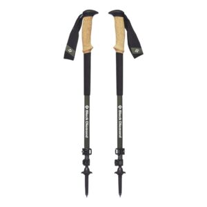 Black Diamond Alpine Carbon Cork žygio lazda Unisekso stiliaus Teleskopinis