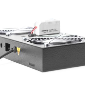 Digitus DN-19 FAN-2-WM-T-SW komutacinės spintos priedas Stogo ventiliatorius - Image 2
