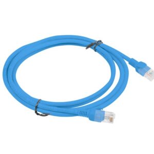 Lanberg PCU6-10CC-0200-B tinklo kabelis 2 m Cat5e U/UTP (UTP) Blue - Image 2