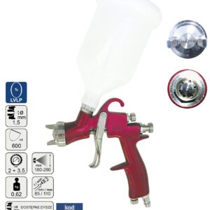 ADLER LVLP dažymo pistoletas 1.5mm AD-R500