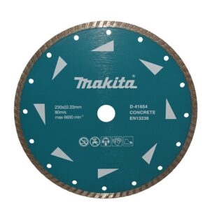 MAKITA DEIMANTINIS DISKAS 230x22,23mm TURBO (SAUSAM PJOVIMUI) BETONUI