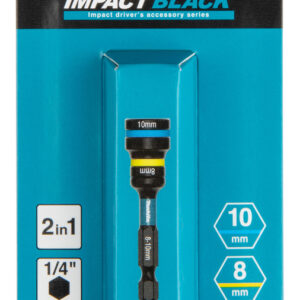 MAKITA ADAPTERIS SU KEIČIAMU LAIKIKLIU 1/4" HEX 8-10x65mm IB