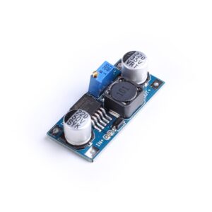 Įtampos keitiklis žeminantis DC/DC su LM2596S Įėjimas 3-40VDC iki 2A išėjimas 1.3-35VDC IDUINO