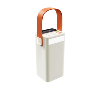 Mobile Origin PowerBank 65W PD 50000mAh su LCD ekranu ir žibintuvėliu PB18 – 2x USB-C + 2x USB-A - Image 4