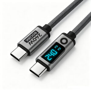 Mobile Origin 240W 80Gbps, 8K/60Hz LED Display USB-C Cable 1.5m CB18 - Image 5