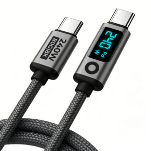 Mobile Origin 240W 80Gbps, 8K/60Hz LED Display USB-C Cable 1.5m CB18 - Image 6