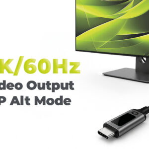 Mobile Origin 240W 80Gbps, 8K/60Hz LED Display USB-C Cable 1.5m CB18 - Image 9