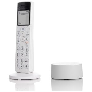 Belaidis fiksuoto ryšio telefonas Motorola DOT411 baltas - Image 4