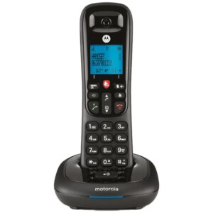 Belaidis stacionarus telefonas Motorola CD4001 juodas
