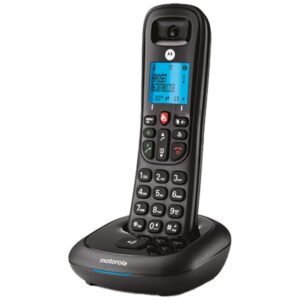 Belaidis stacionarus telefonas Motorola CD4001 juodas - Image 2