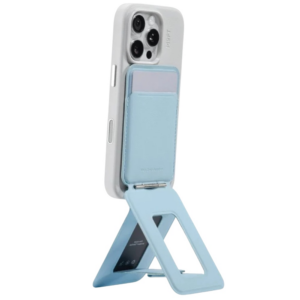 Magnetyczny portfel i stojak na telefon   Moft Movas Tripod MagSafe niebieski