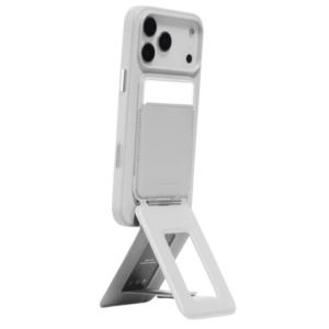 Magnetyczny portfel i stojak na telefon   Moft Movas Tripod MagSafe szary