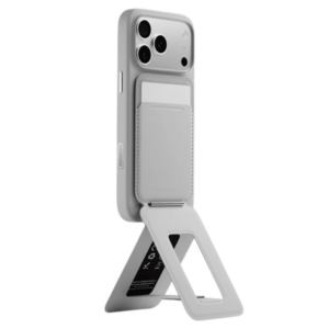 Magnetyczny portfel i stojak na telefon   Moft Movas Tripod MagSafe szary - Image 3