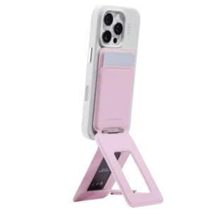 Magnetyczny portfel i stojak na telefon   Moft Movas Tripod MagSafe różowy - Image 2