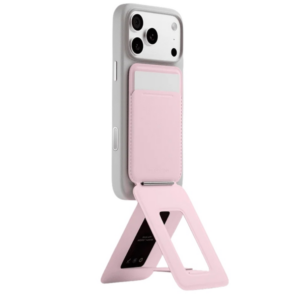 Magnetyczny portfel i stojak na telefon   Moft Movas Tripod MagSafe różowy