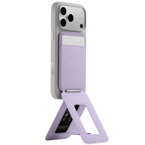 Magnetyczny portfel i stojak na telefon   Moft Movas Tripod MagSafe fioletowy