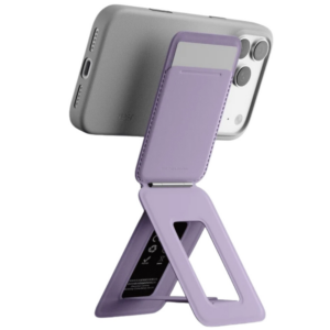 Magnetyczny portfel i stojak na telefon Moft Movas Tripod MagSafe fioletowy - Image 3