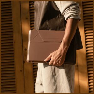 Torba na laptopa podstawka Moft sleeve 13" ciemny brąz - Image 6