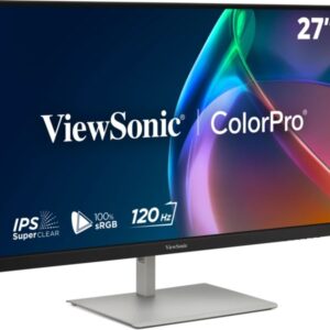 Viewsonic VP Series VP2766-2K kompiuterio monitorius 68,6 cm (27") 2560 x 1440 pikseliai Quad HD LED Sidabras, Juoda - Image 3